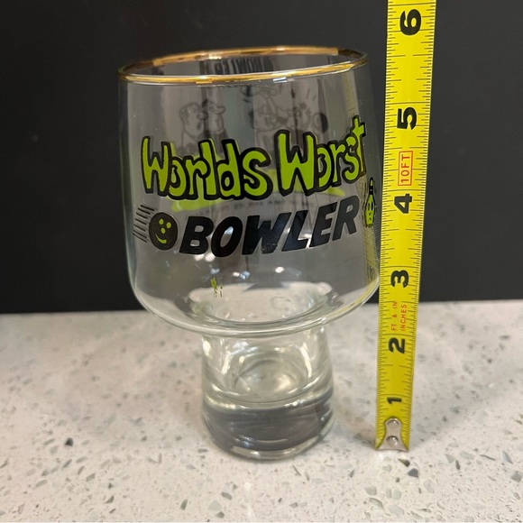 Vintage 70s “World’s Worst Bowler” Beer Mug - Bowling Gag Gift - Collectible - Picture 6 of 9